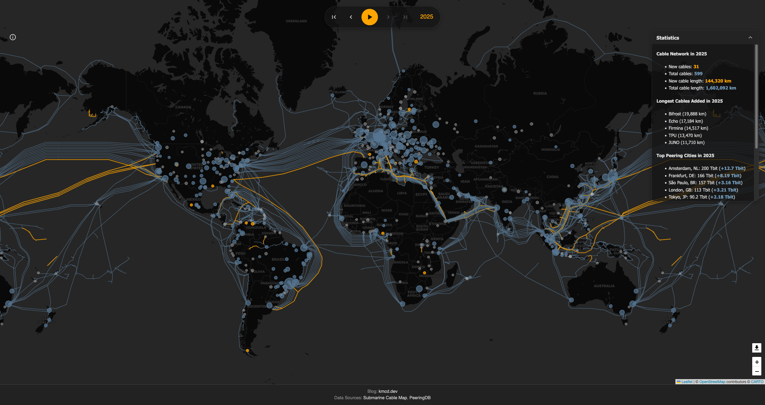 Map of the Internet